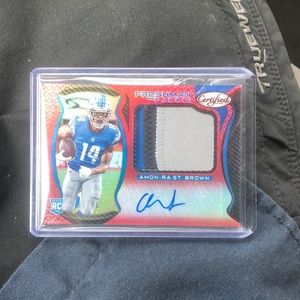 2021 Panini Freshman fabric playing card